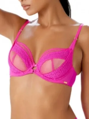 Envy Plunge Bra - Pink Glo