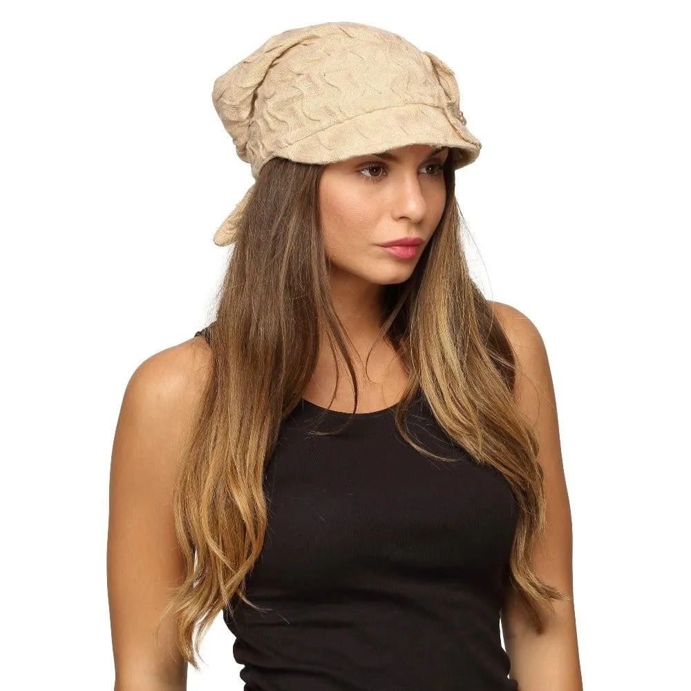 Fabseasons Beign Foldable Cotton Fancy Cap