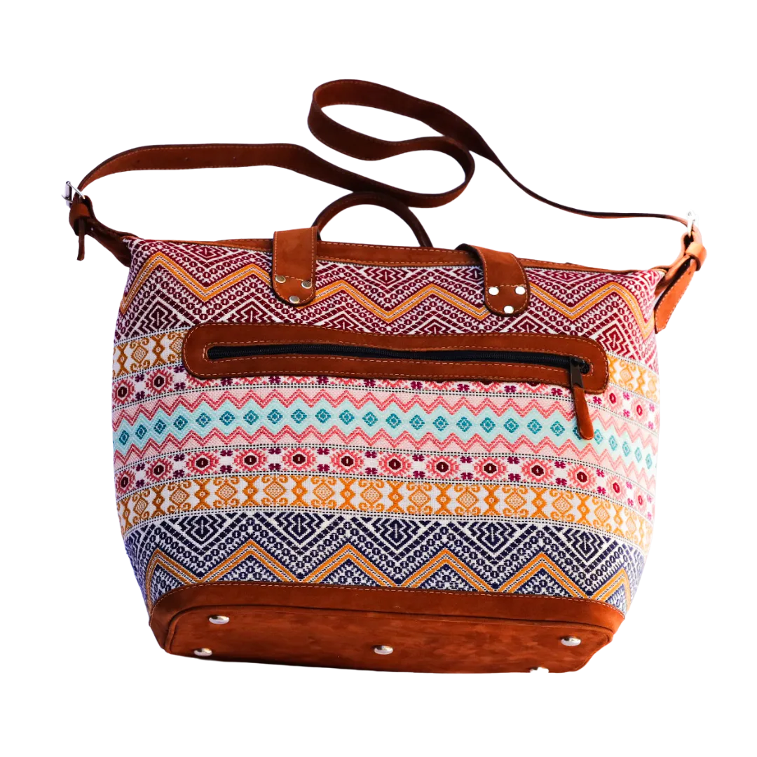 Falseria Hand Weaving  Weekender Bag