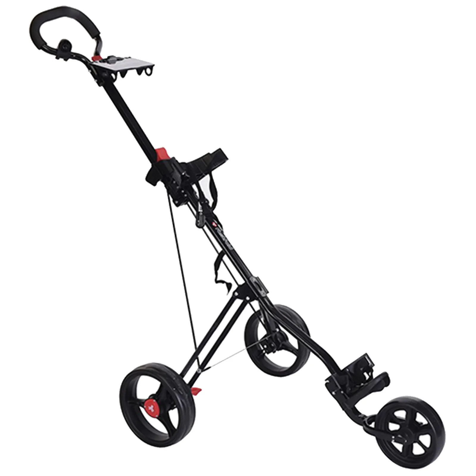 FastFold Force 3-Wheel Compact Golf Trolley