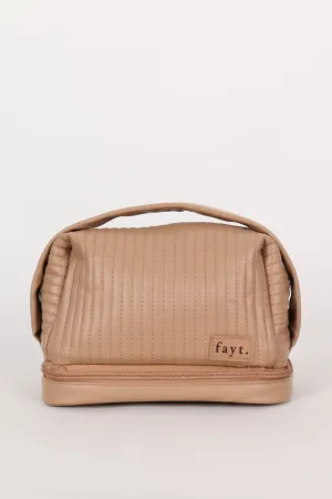 FAYT MAKEUP BAG COFFEE