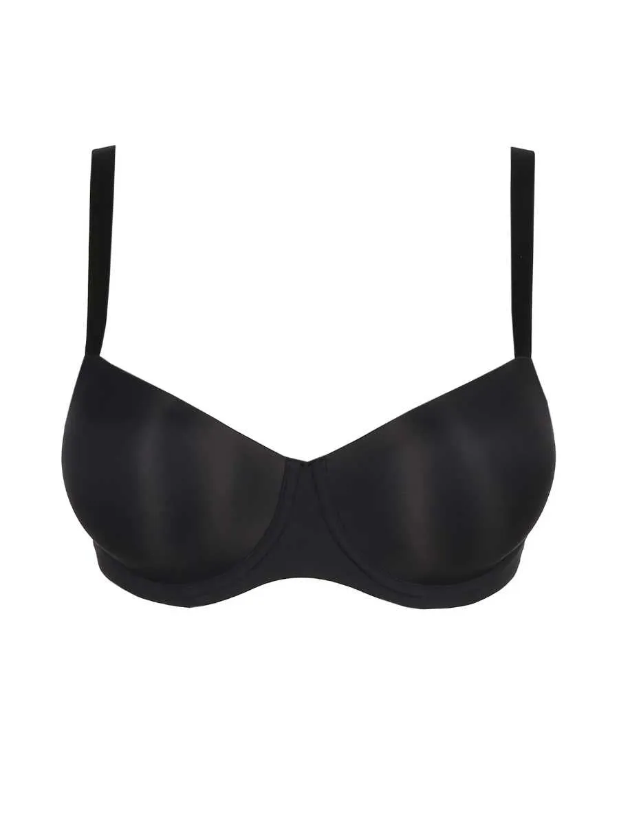 Figuras Padded Balcony Bra - Charcoal