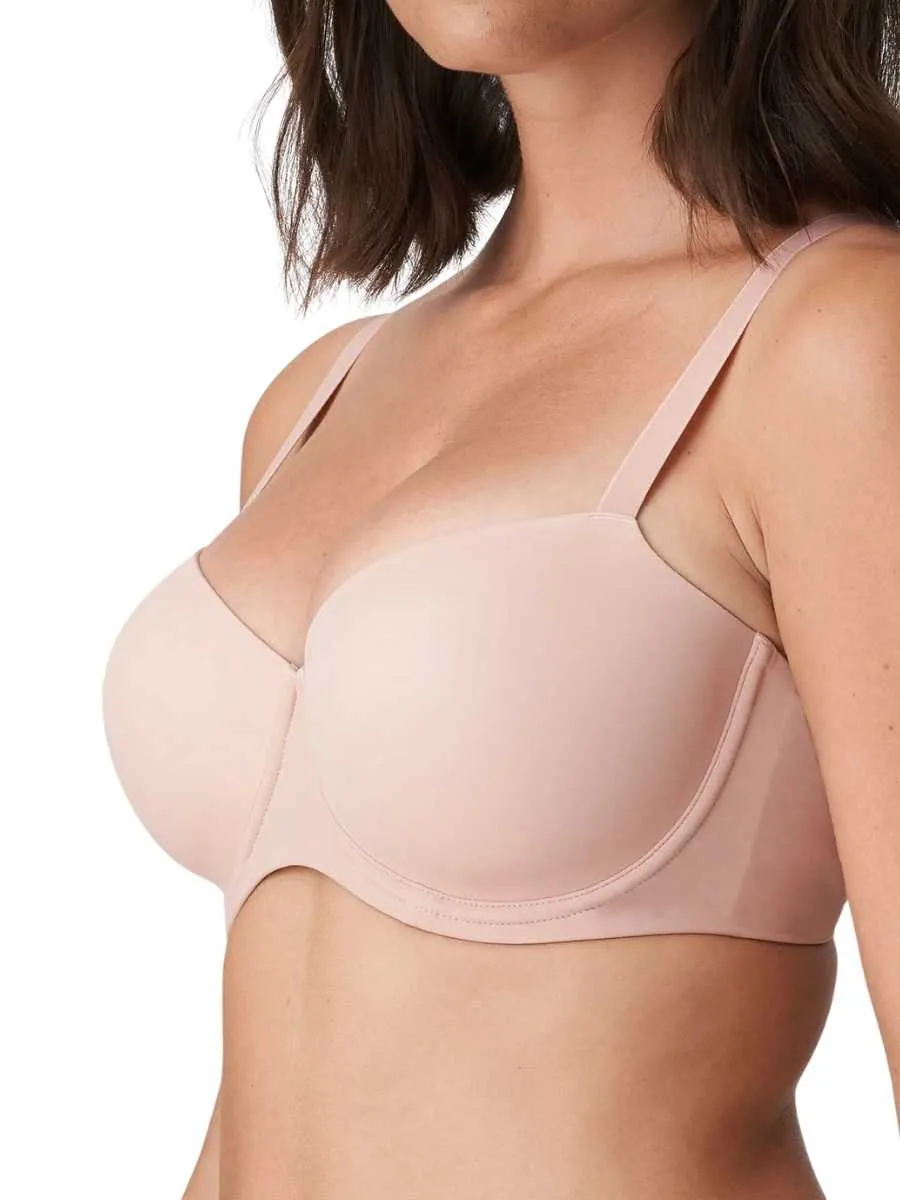 Figuras Padded Balcony Bra - Powder Rose