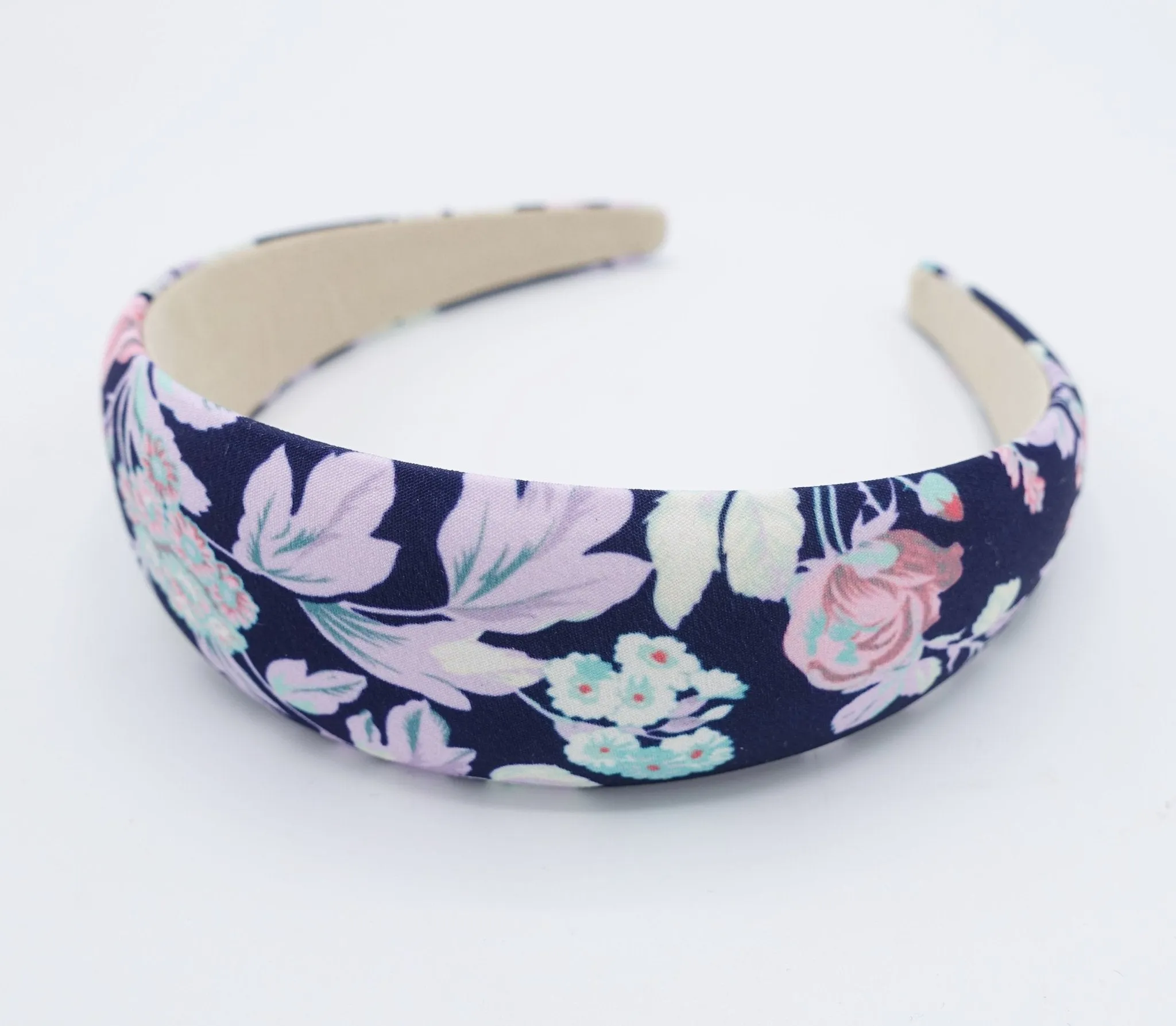 floral print padded headband women hairband hair accessory