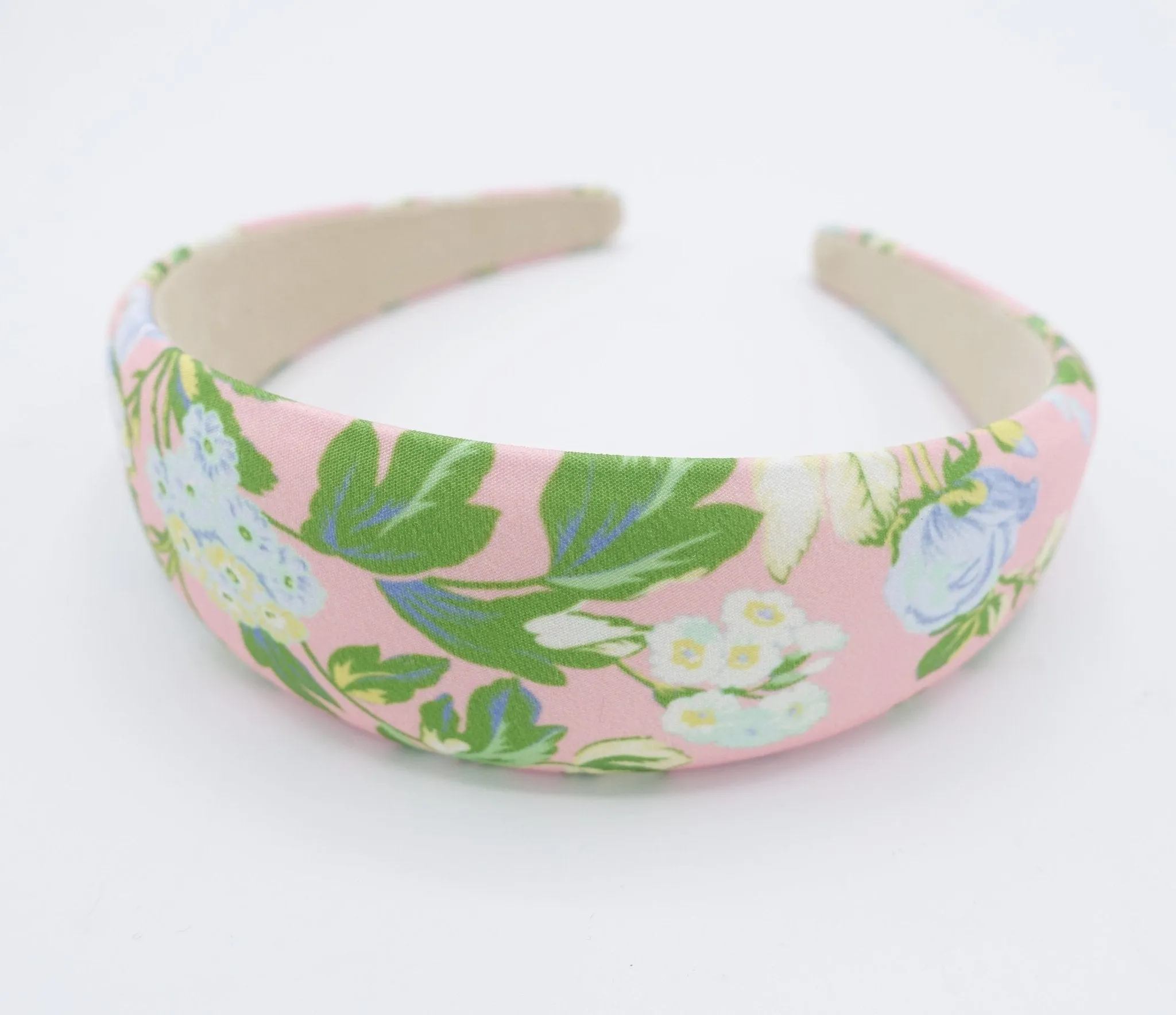 floral print padded headband women hairband hair accessory