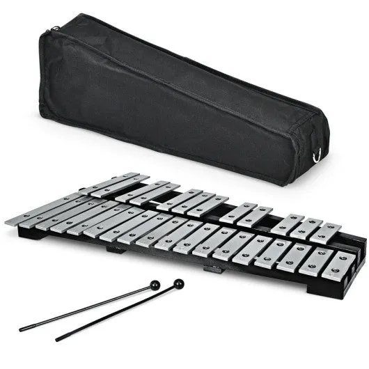 Foldable Aluminum Glockenspiel Xylophone 30 Note with Bag