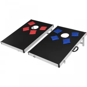 Foldable Bean Bag Toss Cornhole Game Set