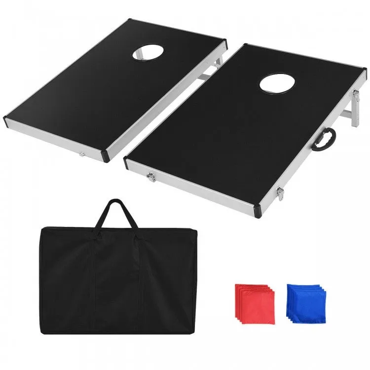 Foldable Bean Bag Toss Cornhole Game Set