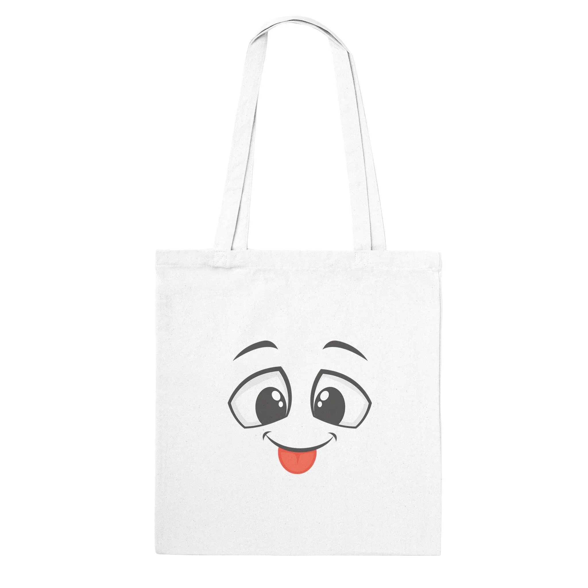 Funny Tote Bag | Cartoon Face |