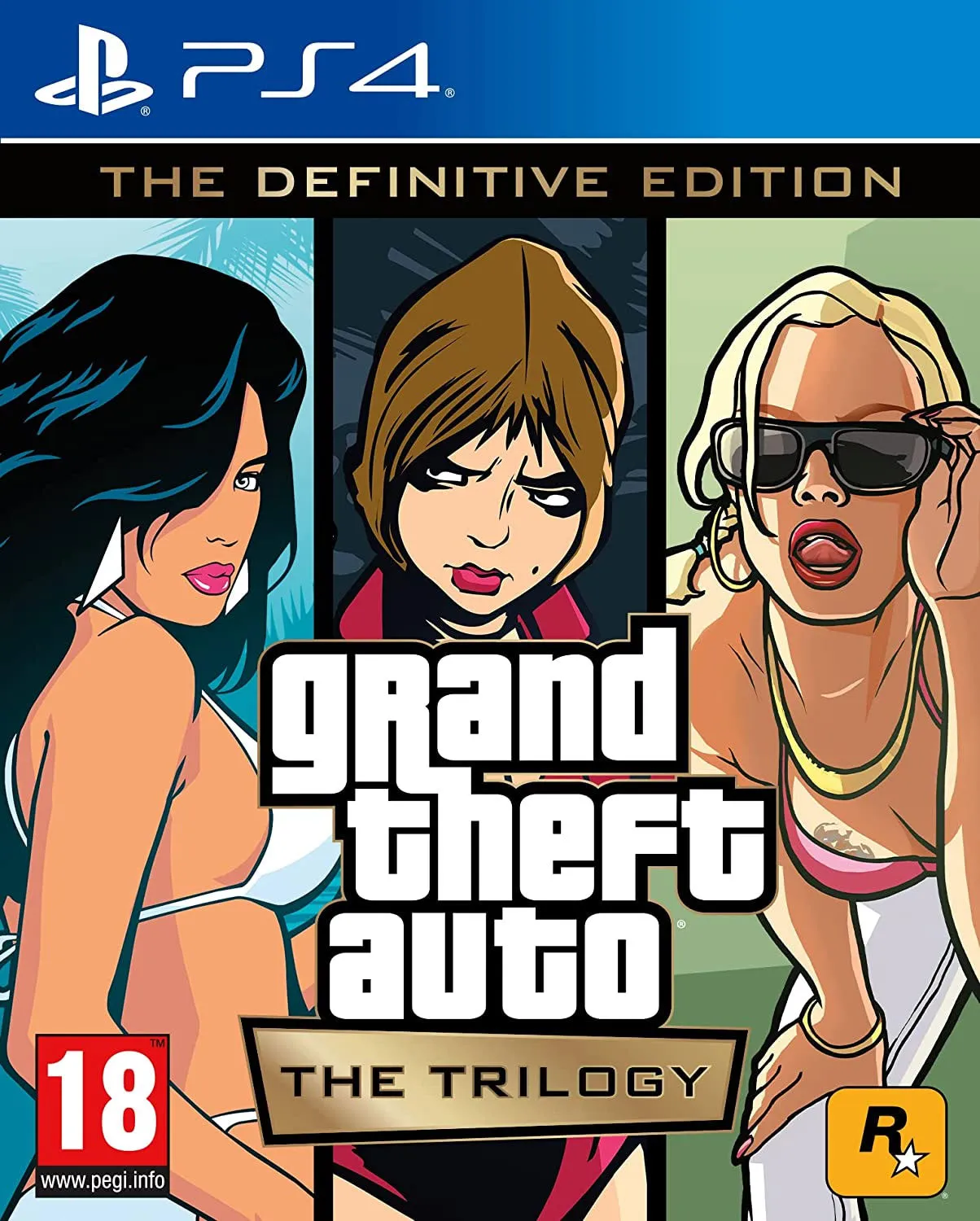 Grand Theft Auto Trilogy The Definitive Edition (PS4)