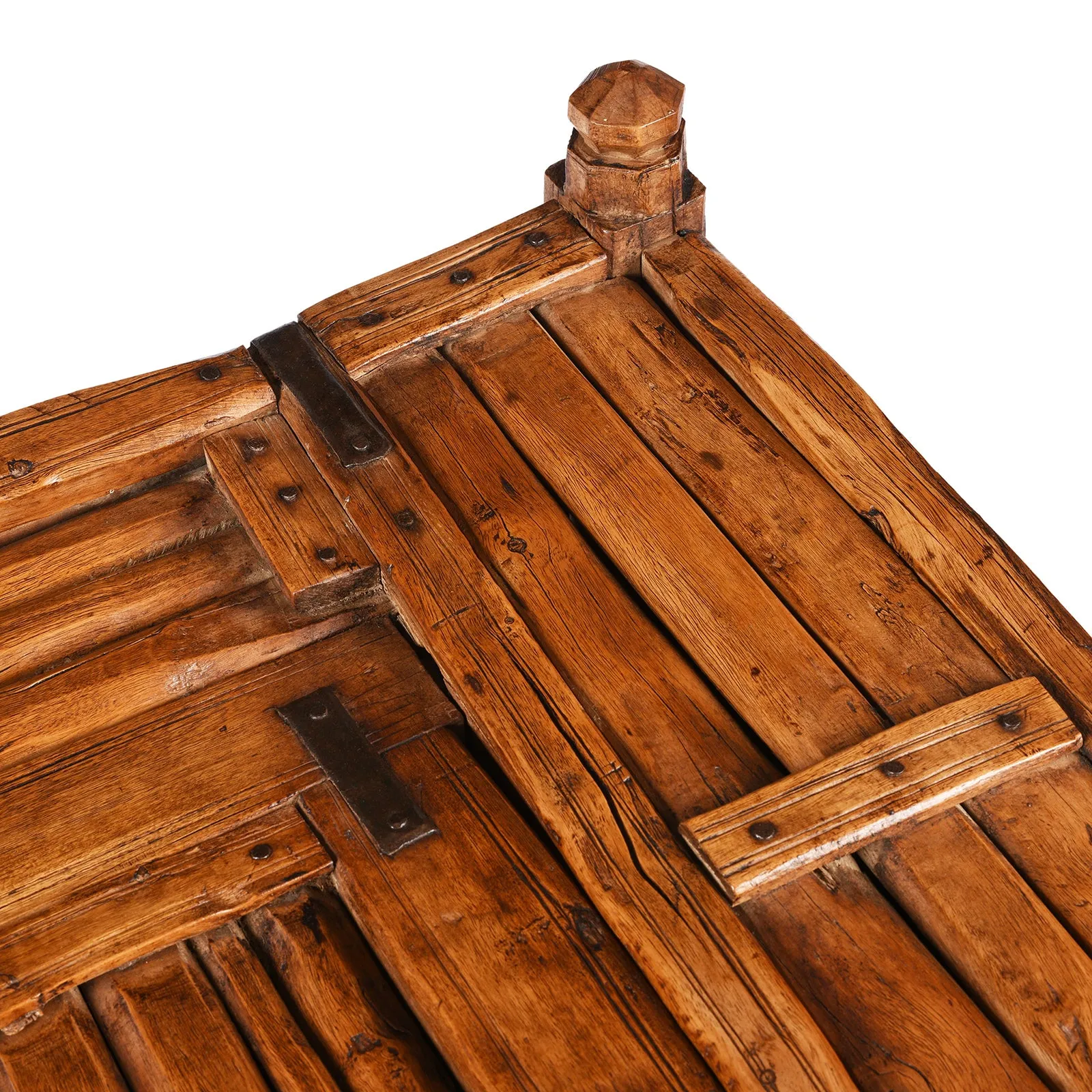 Indian Stick Box Storage Chest From Jaisalmer - 19th Century