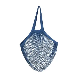 Kikkerland Cotton Net Market Bag, navy