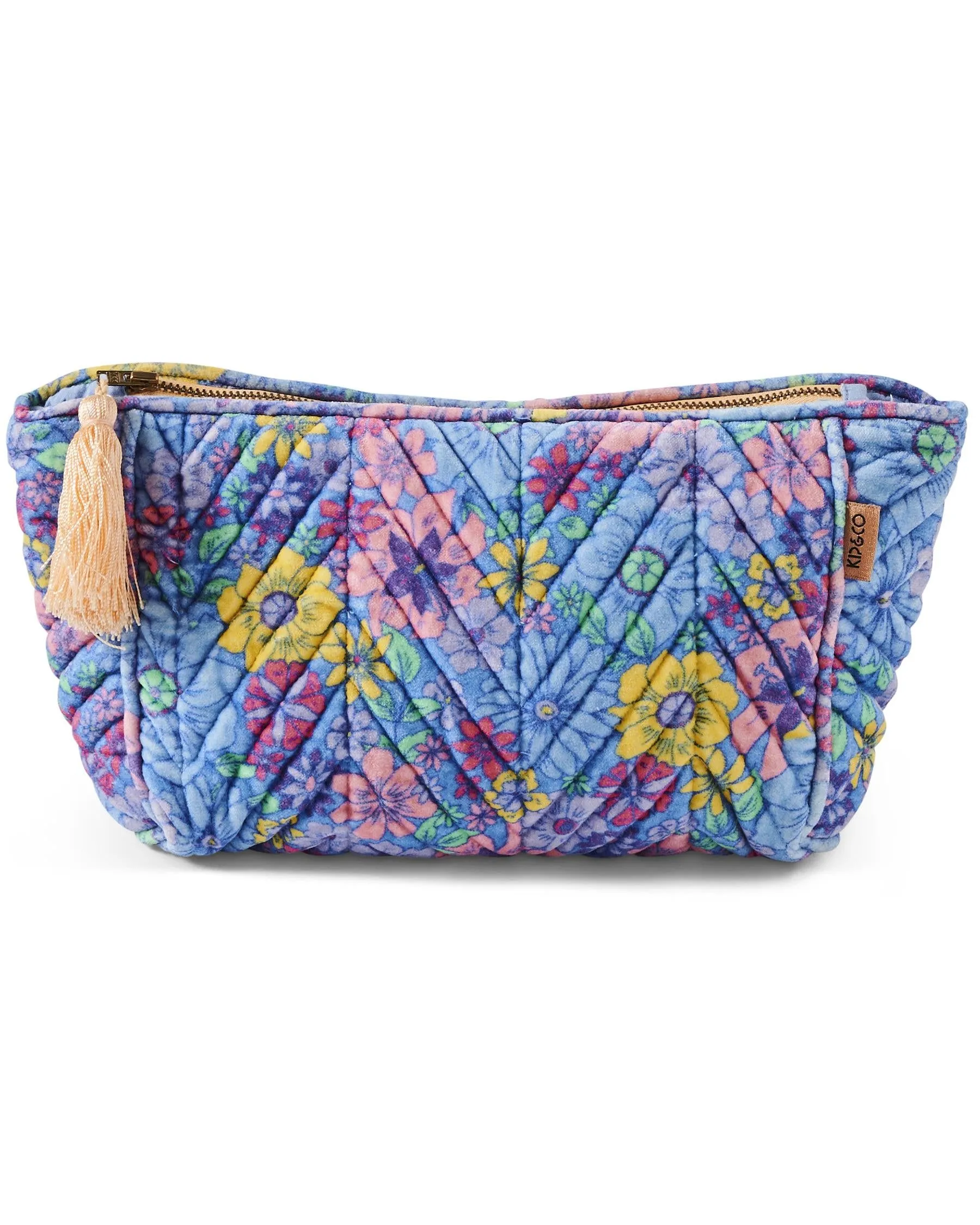 Kip & Co Quilted Velvet Toiletry Bag - Bunch of Fun