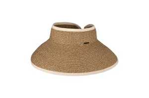 Kooringal Ladies Visor Poolside Roll Up Visor - Natural