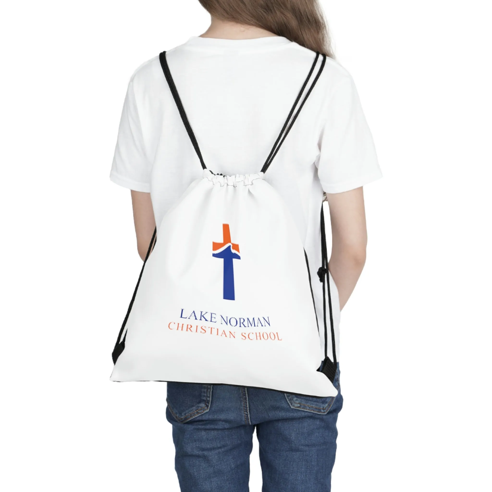 Lake Norman Christian School Outdoor Drawstring Bag