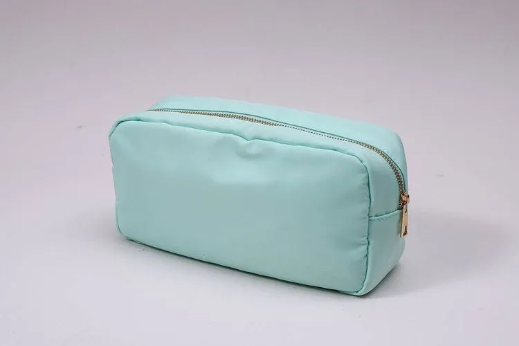 Large Nylon Cosmetic Bag - Assorted Colors