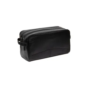 Leather Toiletry Bag Black Stefan