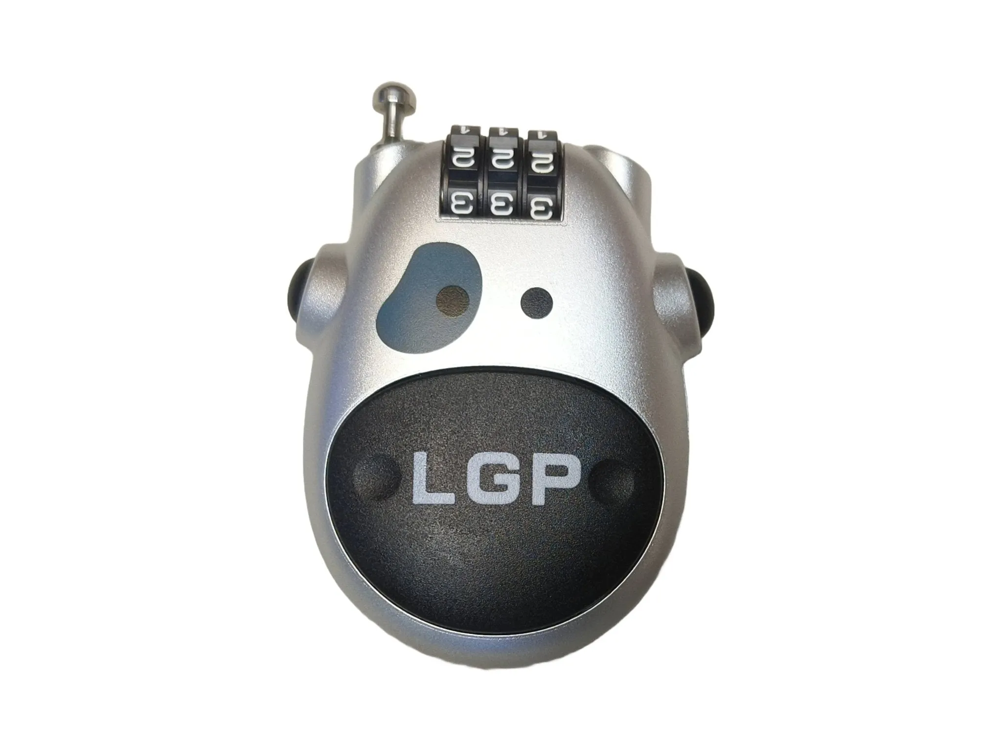 LGP 3 digit Anti Theft Lock for Helmet, Luggage