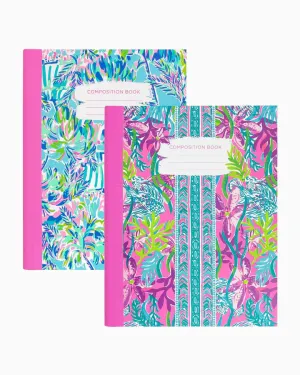 Lilly Pulitzer Composition Notebook Pack - Party/Cabana