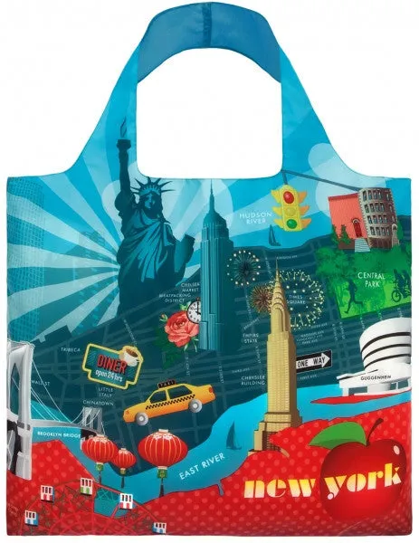 LOQI Reusable Shopping Bag - Urban Collection