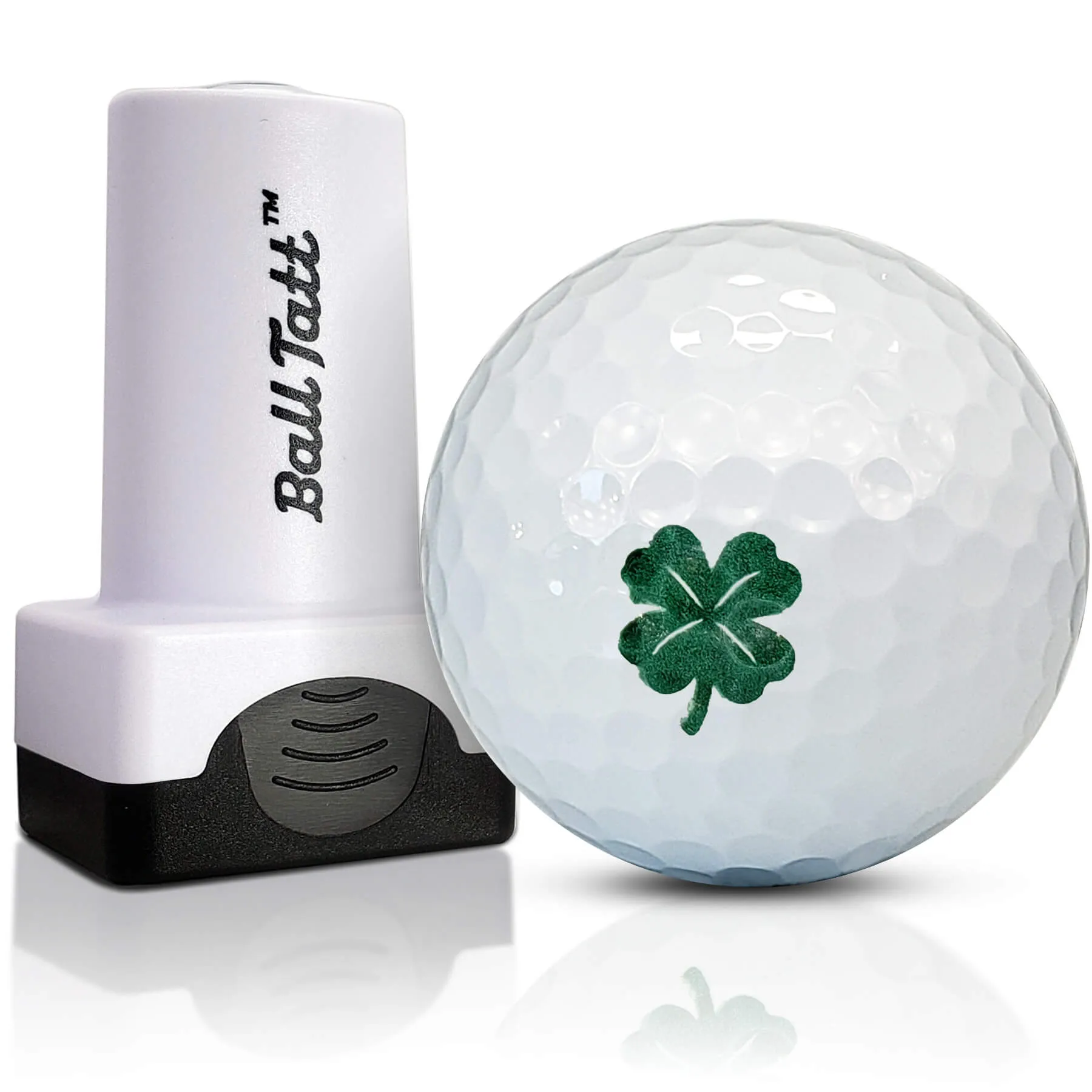 Lucky Clover Golf Ball Stamp