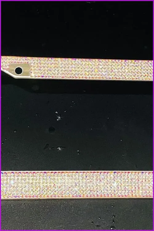 Luxury Bling Rhinestone Premium Crystal Car License Plate Frame F2321