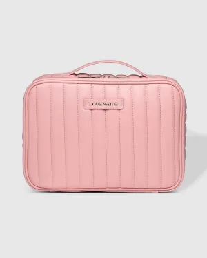 MAGGIE COSMETIC CASE PALE PINK