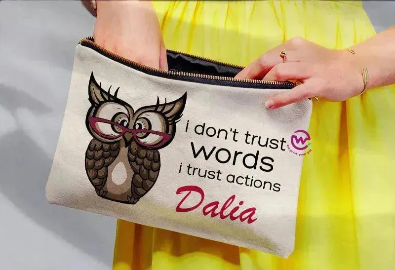 Makeup & Pencil Case-Owl-C