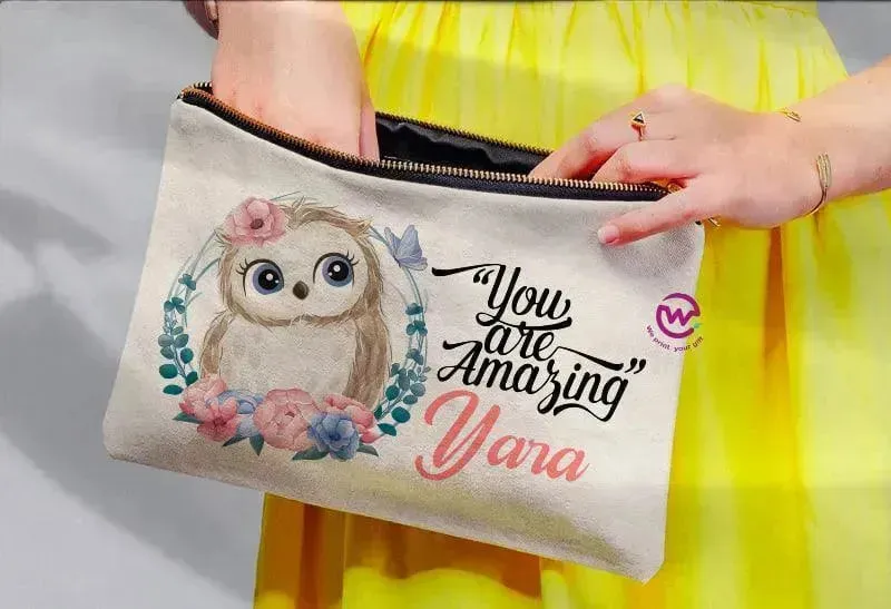 Makeup & Pencil Case-Owl-C