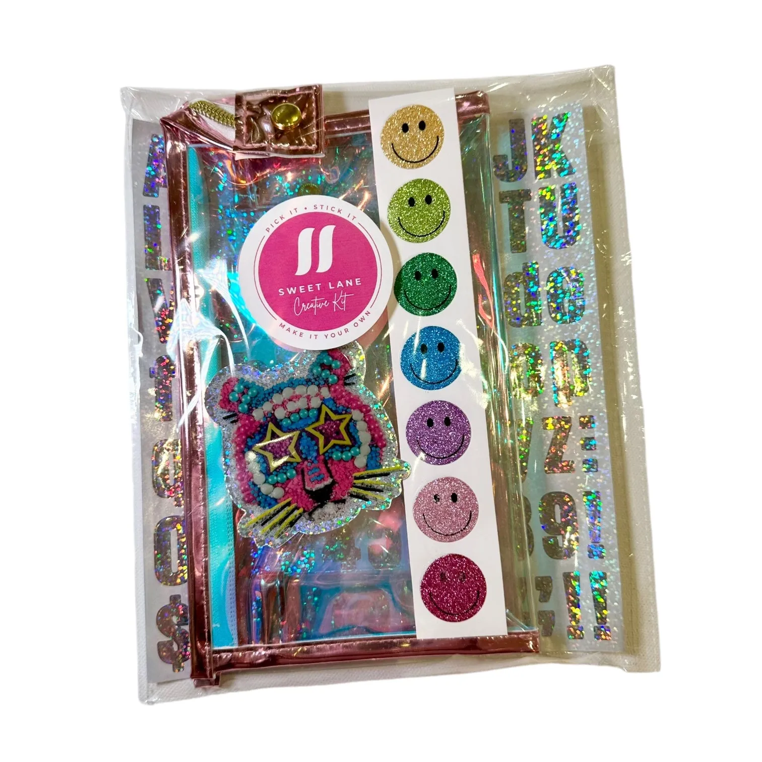 Makeup Bag Sticker Kit