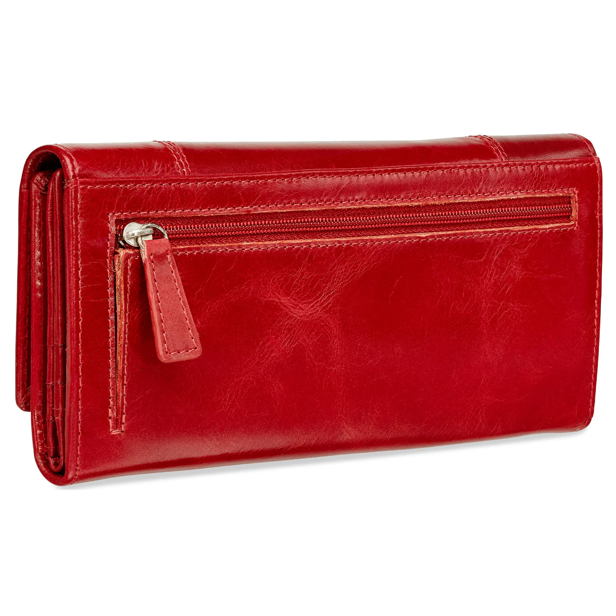 Mancini CASABLANCA Ladies’ RFID Secure Trifold Wallet