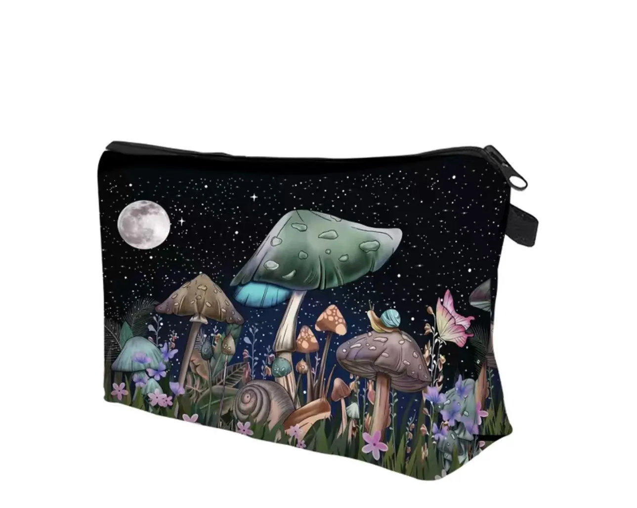 Mushroom makeup bag