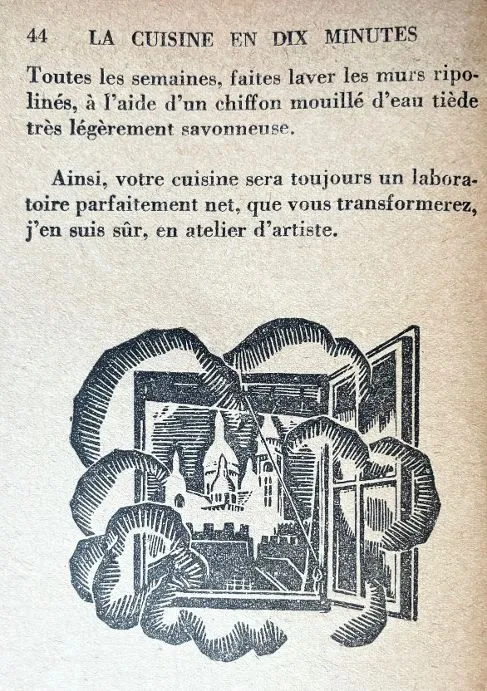 (*NEW ARRIVAL*) (French) Edouard De Pomiane. La Cuisine en Dix Minutes ou l'Adaptation au Rythme Moderne