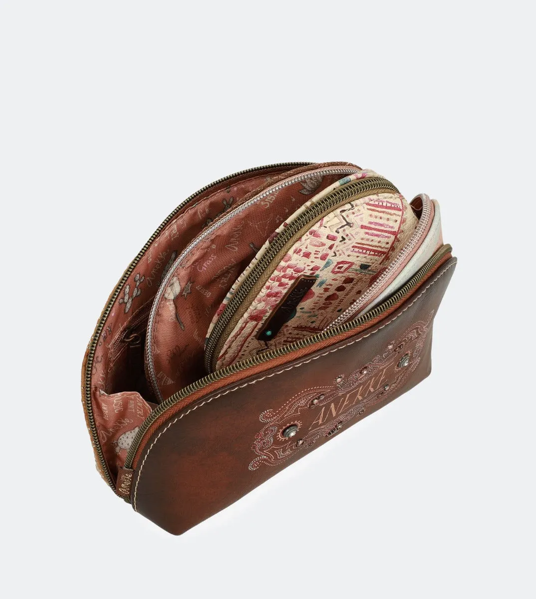 New Western triple toiletry bag