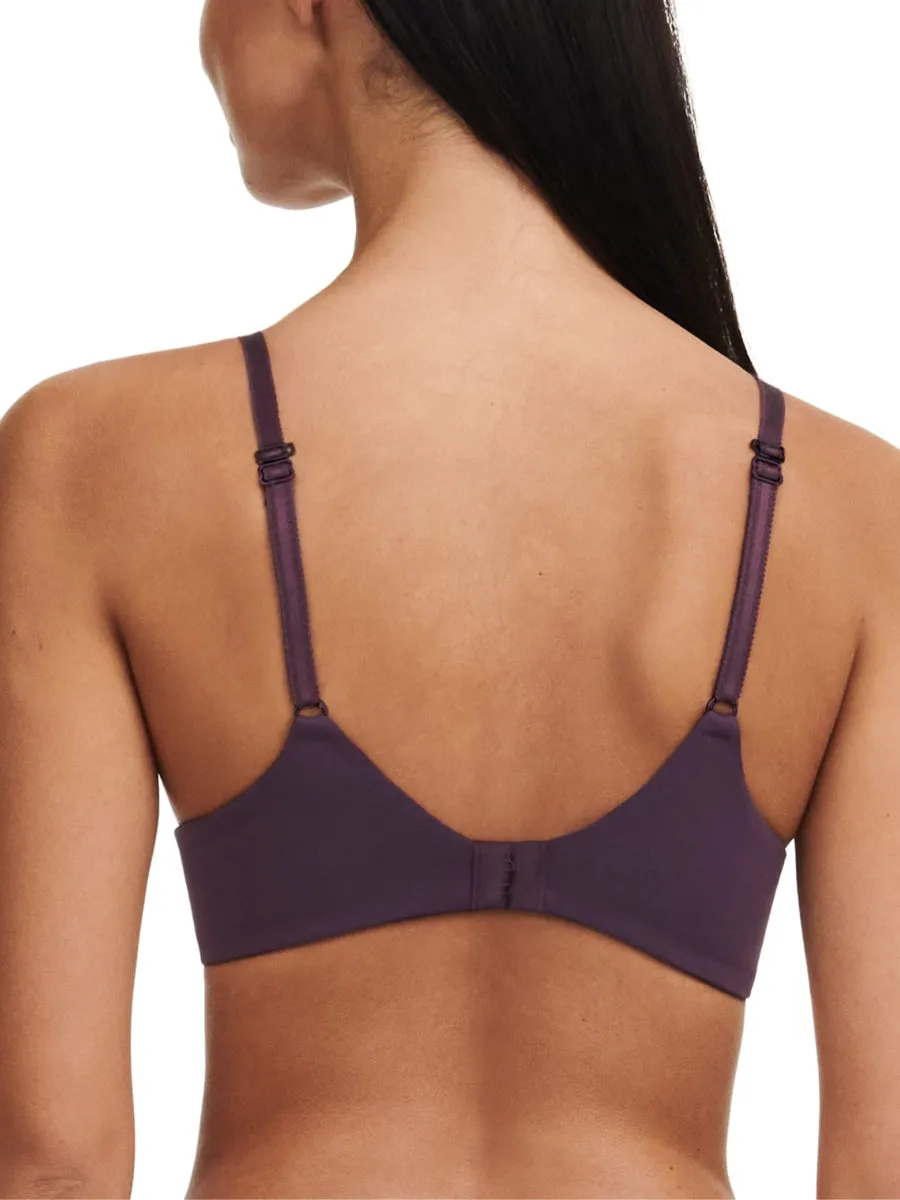 Norah Chic Plunge T-Shirt Bra - Aubergine