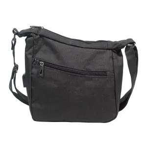 Nupouch Anti-theft Crossbody Bag in Black