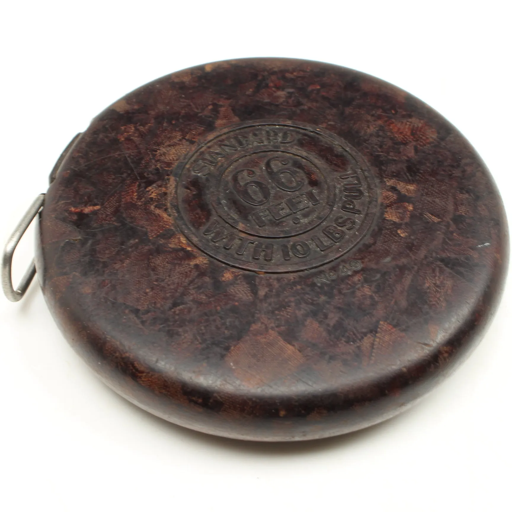 Old Chesterman Bakelite Tape Measure No. 49 - 66ft