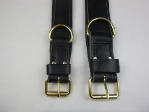 Padded Leather Collar