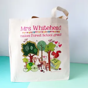 Personalised Forest School Bag