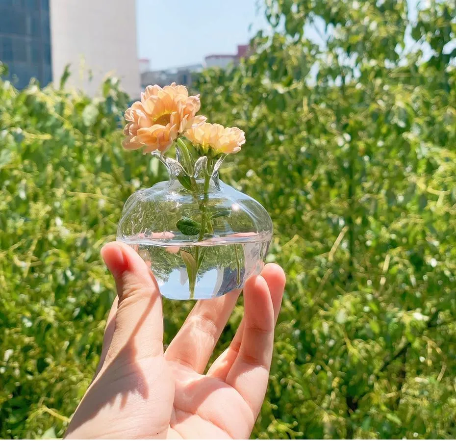 Pomegranate Glass Vase