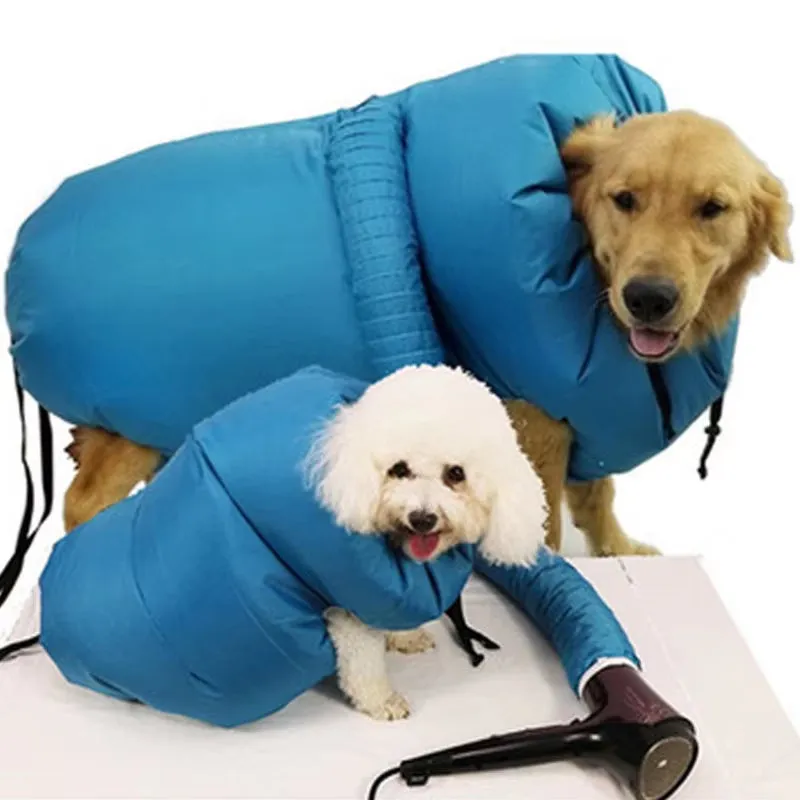 Portable Pet Drying Bag – Foldable Grooming Solution for Dogs & Cats