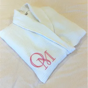 Quilted Monogram Bathrobe