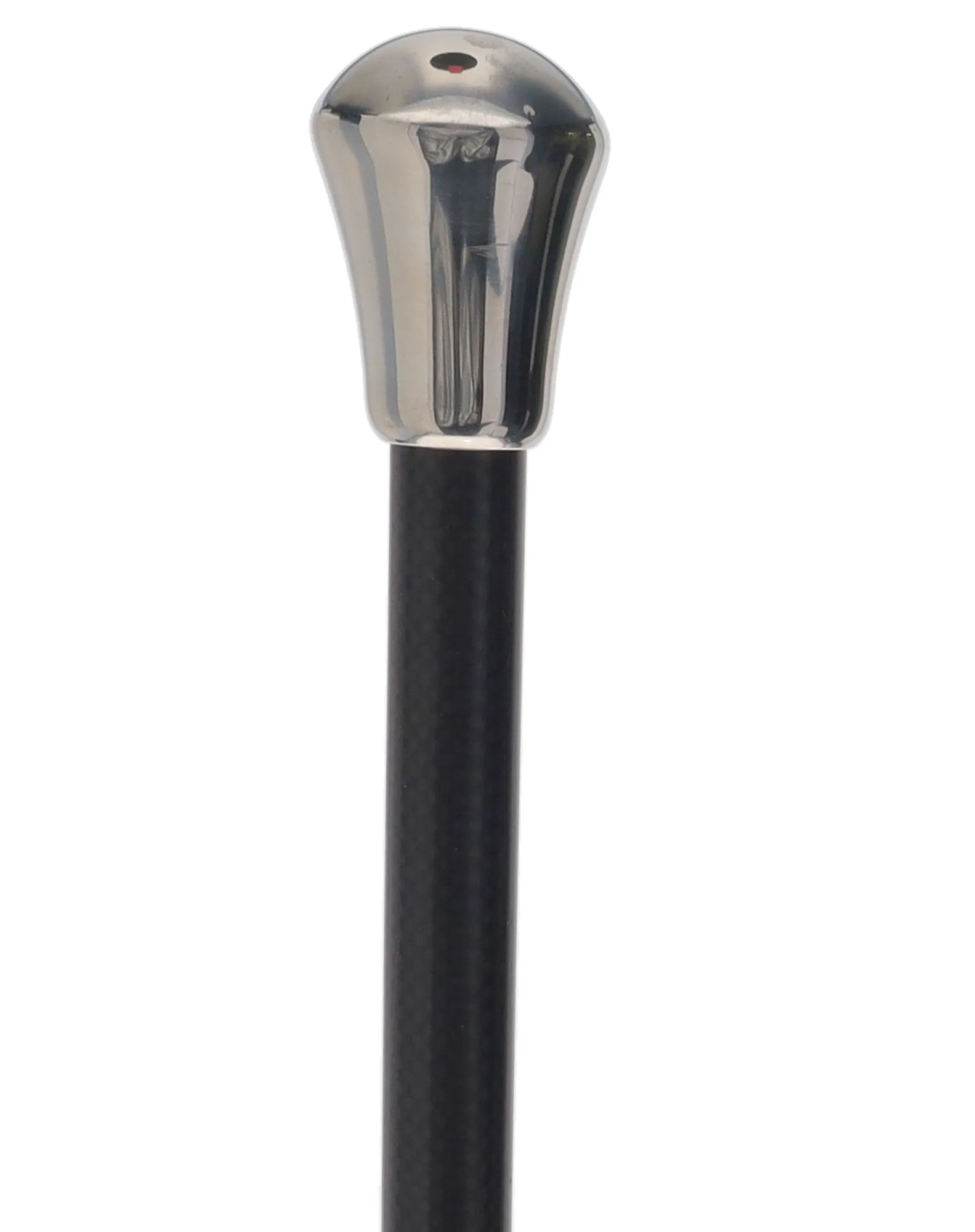 Rare Collector's Piece Listing: Chrome knob handle Carbon Fiber shaft Sword cane