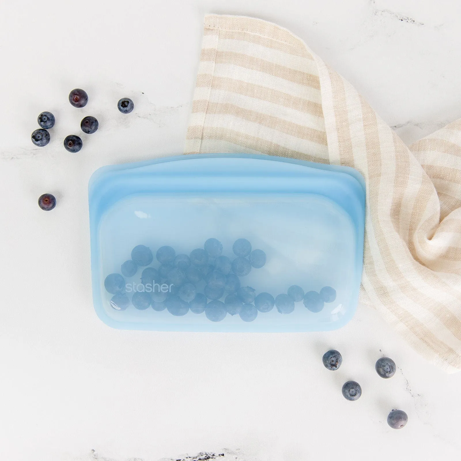 Reusable Silicone Snack Bag - 8 Colors