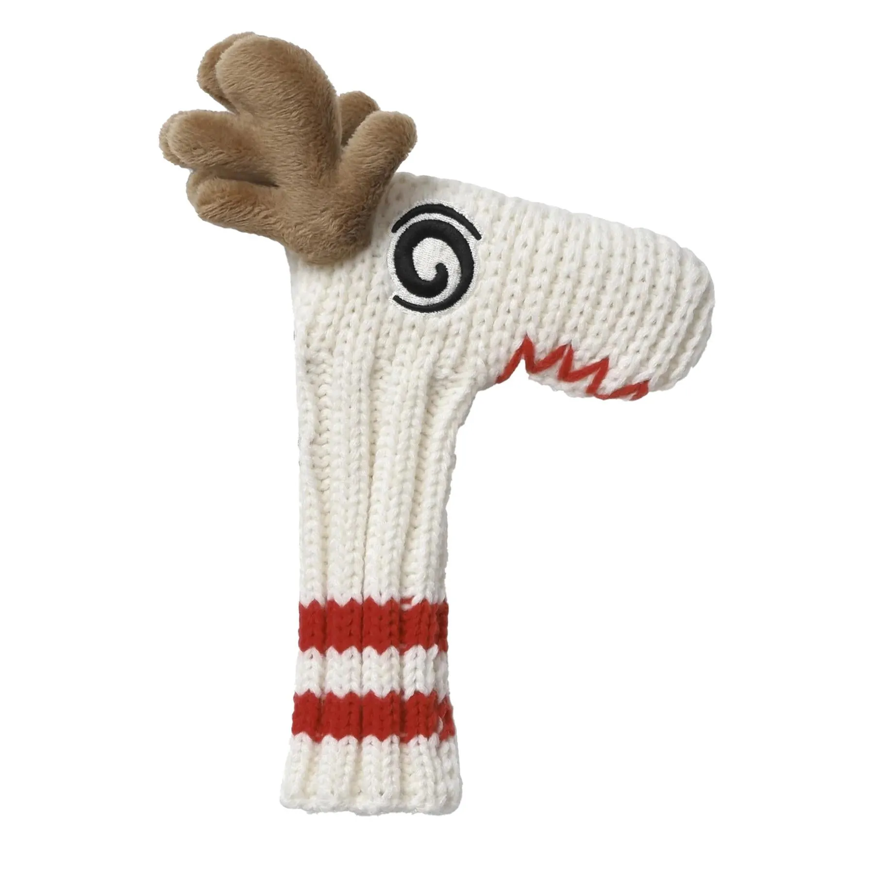 Rudolph Knit Blade Putter Cover Ivory/Red - W24