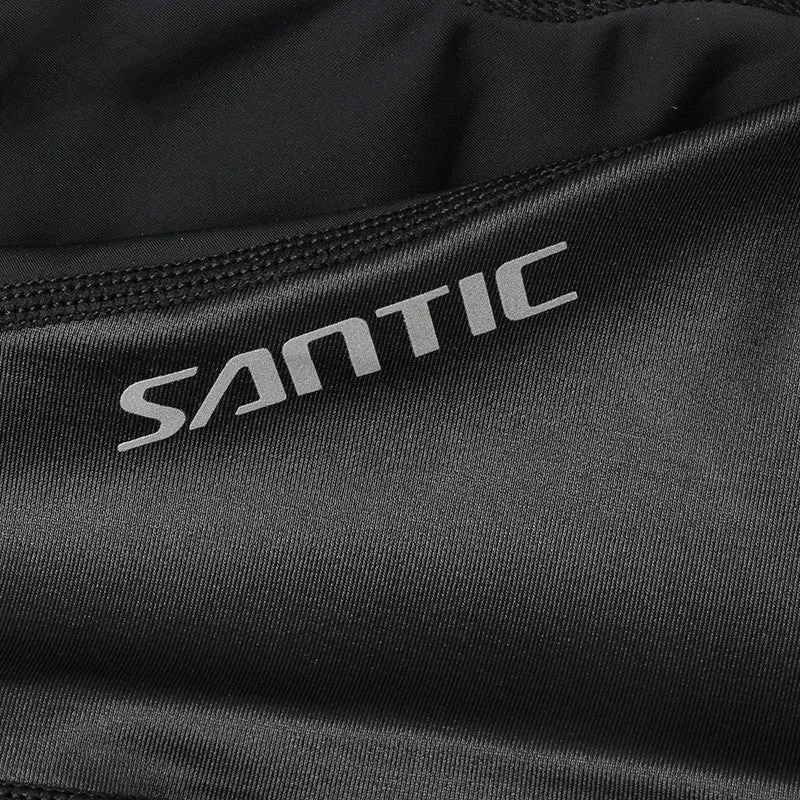 Santic Cayenne Black Men Padded Cycling Shorts