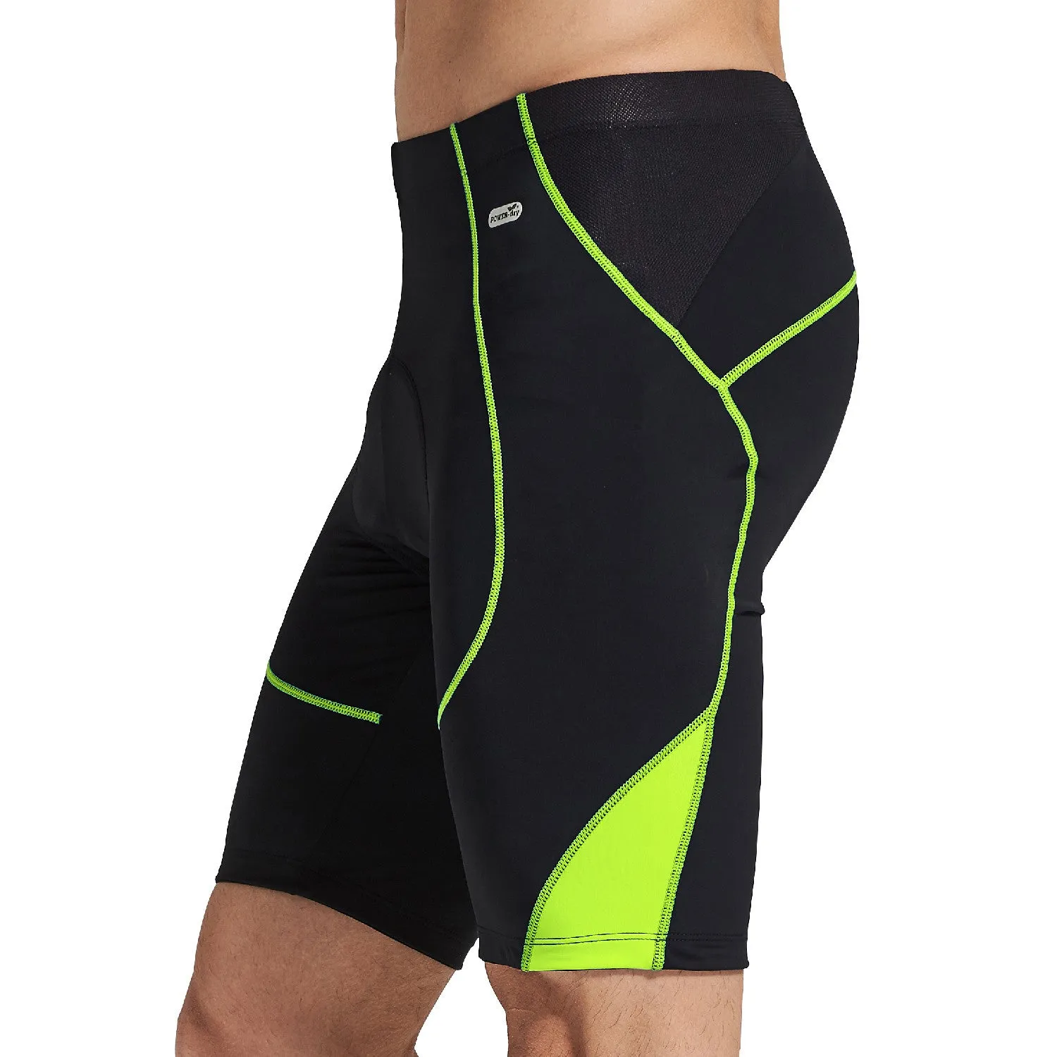 Santic Genting Green Men Padded Cycling Shorts