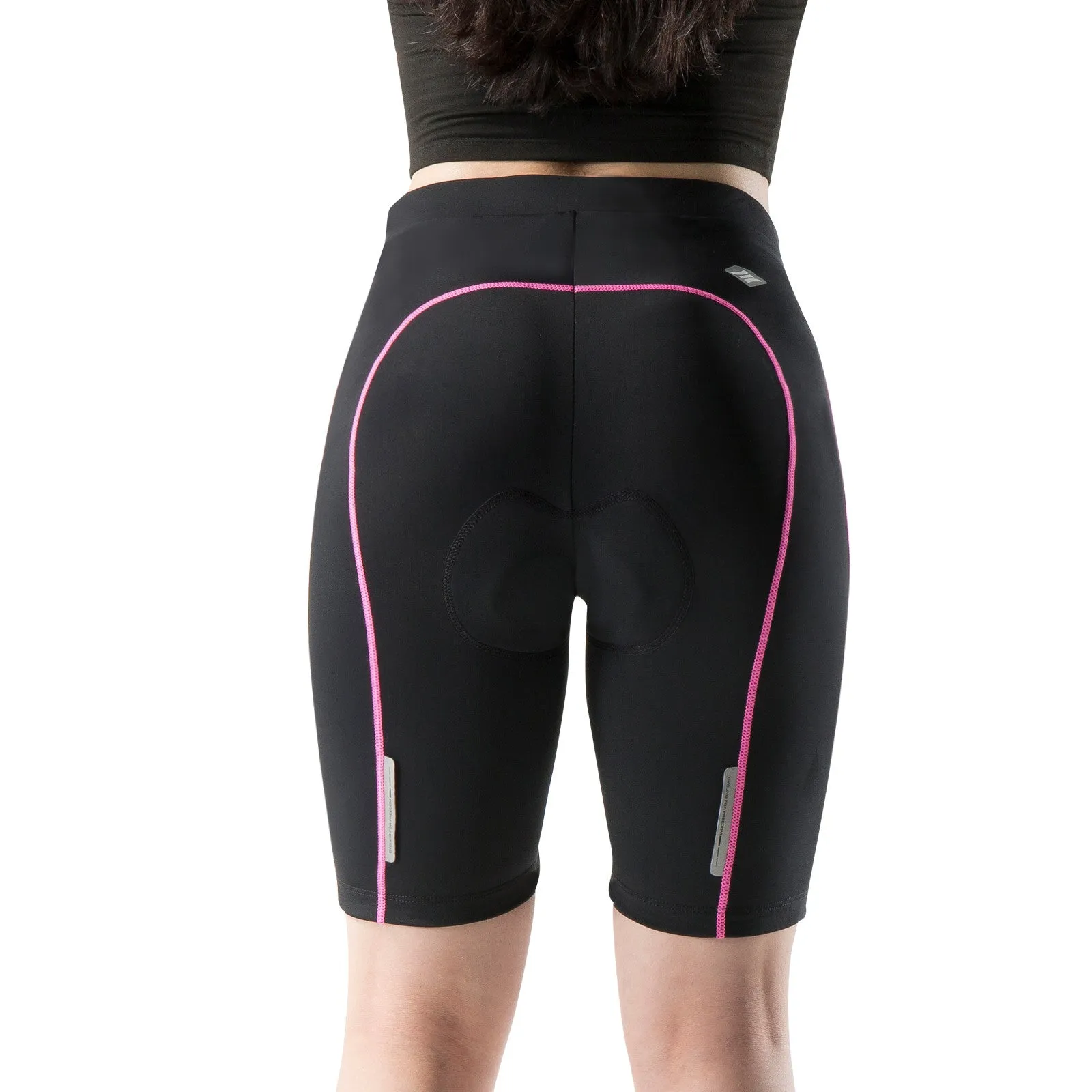 Santic Martha Pink Women Padded Cycling Shorts