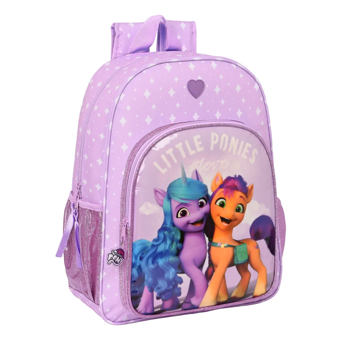 School Bag My Little Pony Lilac (33 X 42 X 14 Cm)