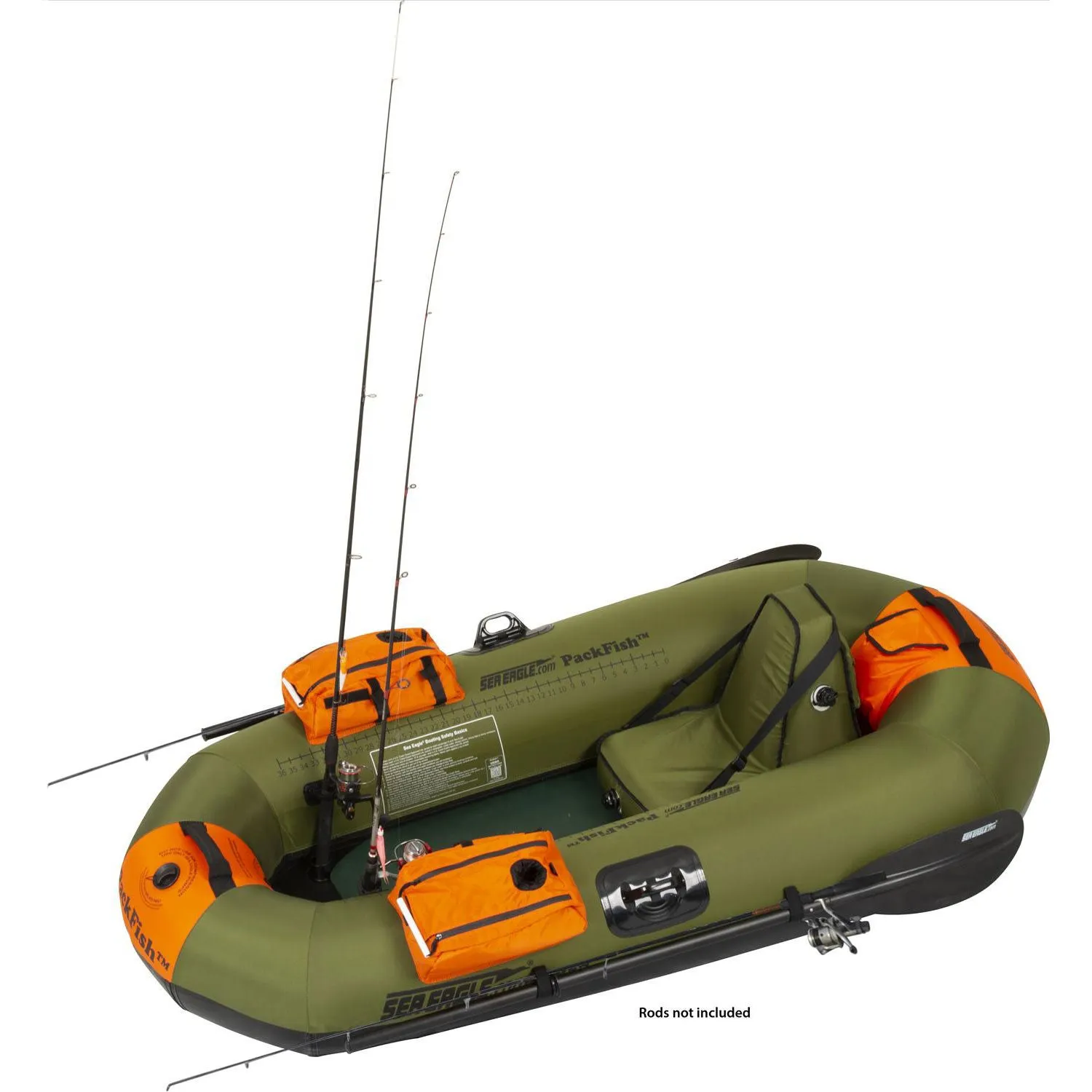 Sea Eagle PackFish7 Fishing Kayak Deluxe Package